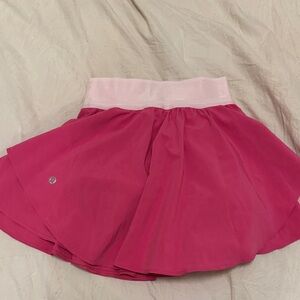 lululemon athletica Vibrant Pink Mini Skirt